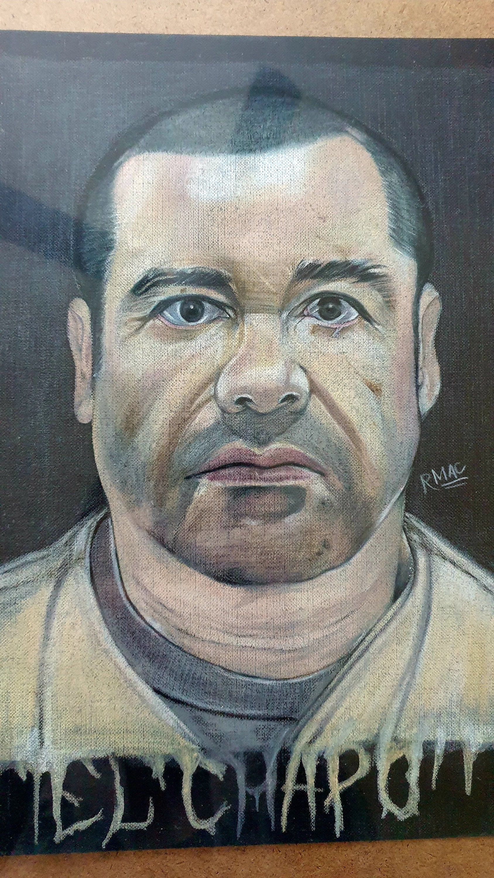 El Chapo Art Pencil Drawing Handdrawn Illustration Narco Etsy Ireland