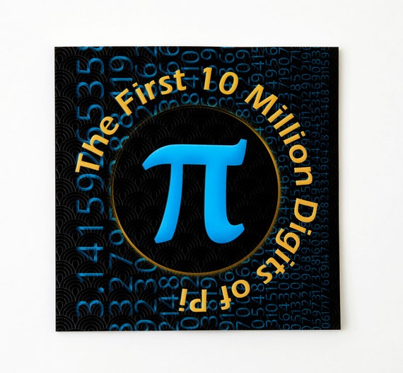 The First 10 Million Digits Of Pi Book By Noomeralz Etsy The First 10 Million Digits Of Pi Book By Noomeralz Etsy