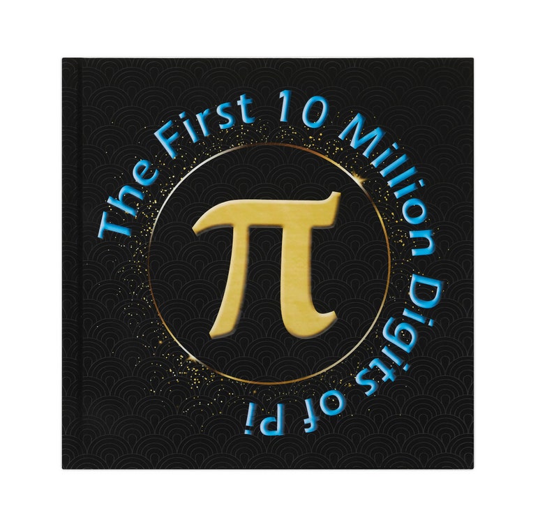 The First 10 Million Digits Of Pi Book By Noomeralz Etsy The First 10 Million Digits Of Pi Book By Noomeralz Etsy
