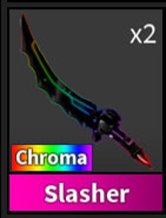 Chroma Slasher MM2 Fast Delivery - Etsy