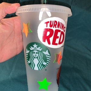 Turning Red Starbucks Cold Cup