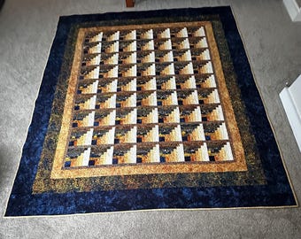 アンティークキルト ログキャビン ☆レア☆ ヴィンテージの手作りログキャビンキルト - Etsy 日本