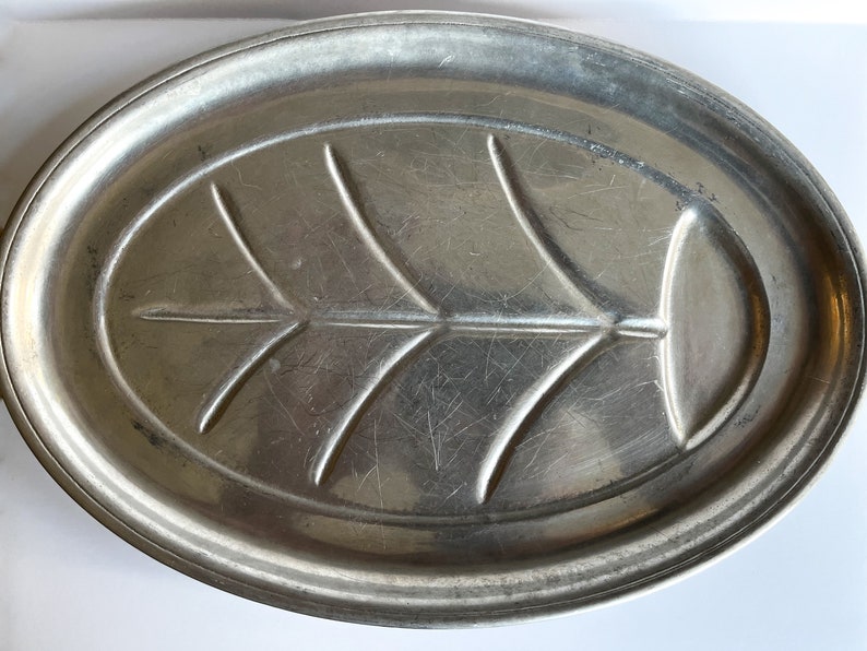 RWP Wilton Vintage Pewter Meat Platters Set of 4 Etsy