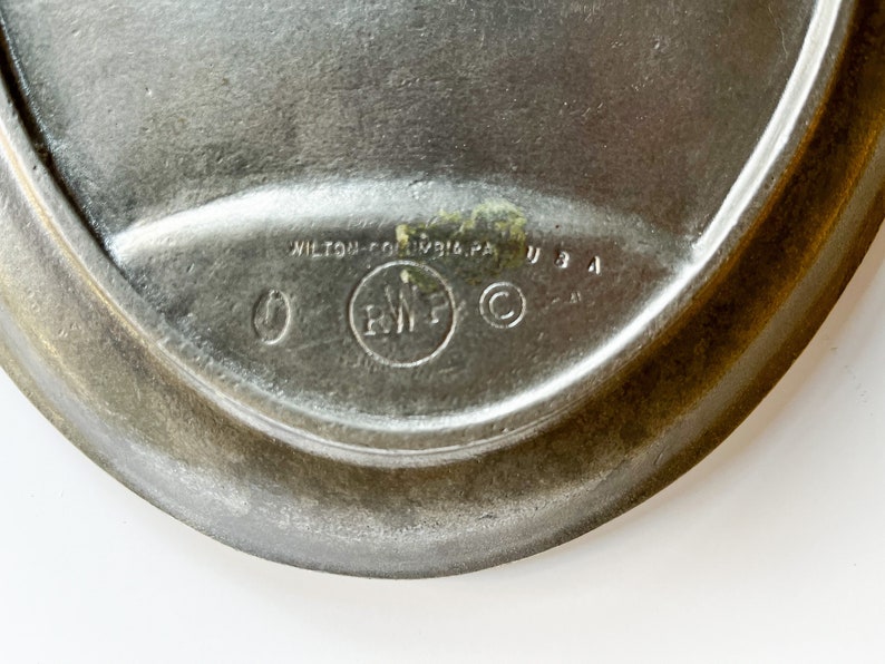 RWP Wilton Vintage Pewter Meat Platters Set of 4 Etsy