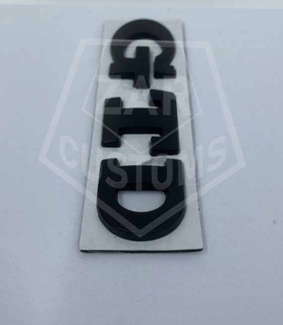 R Black Badge fit for VW Volkswagen Golf Polo Scirocco Emblem