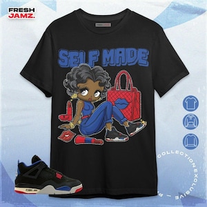 AJ 4 Rare Air Sneaker Girl Selfmade Unisex Shirt, Hoodie, Sweatshirt To Match Sneaker