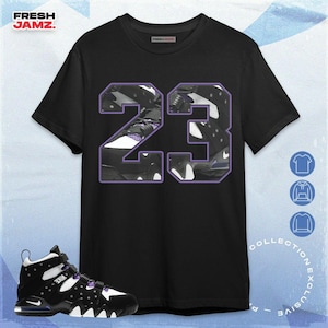 AM CB 94 Black Pure Purple Number 23 CM94 Unisex Shirt, Hoodie, Sweatshirt To Match Sneaker