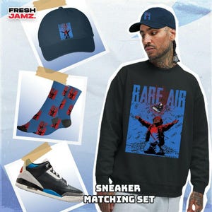 AJ 3 Rare Air Rare Air Unisex Shirt, Hoodie, Sweatshirt, Hat, Sock To Match Sneaker