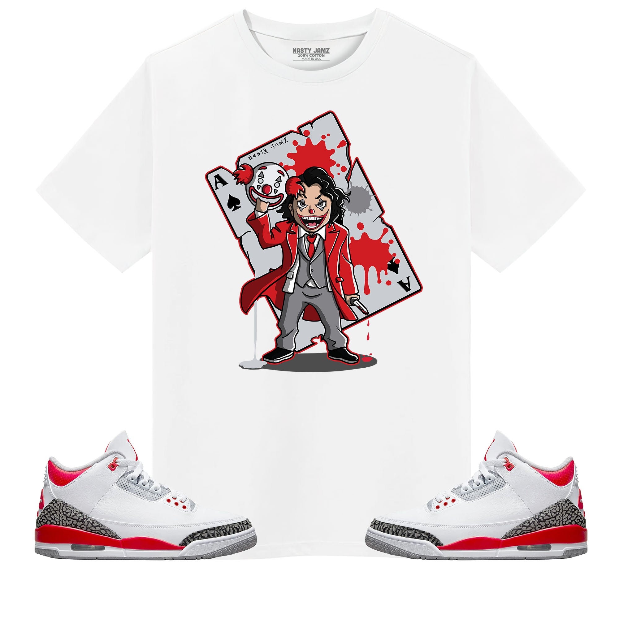 Joker Killer Unisex Shirt Match Jordan 3 Retro Fire Red 2022 - Etsy