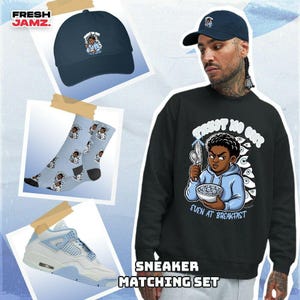 AJ 4 Forget Me Not No Safe Place Unisex Shirt, Hoodie, Sweatshirt, Hat, Sock To Match Sneaker, Trust No One Collection