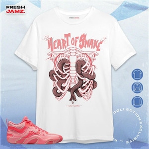 Tatum 3 In A Blender Heart Of Snake Unisex Shirt, Hoodie, Sweatshirt To Match Sneaker