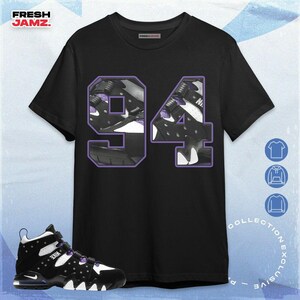 AM CB 94 Black Pure Purple Number 94 CM94 Unisex Shirt, Hoodie, Sweatshirt To Match Sneaker