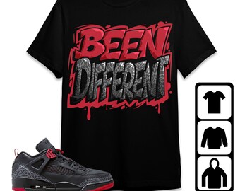 Jordan Spizike Low Bred Unisex T shirt Sweatshirt Hoodie Become Different Shirt to Match Sneaker Etsy