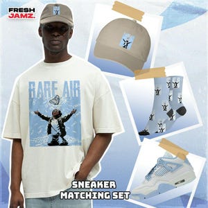 AJ 4 Forget Me Not Rare Air Unisex Shirt, Hoodie, Sweatshirt, Hat, Sock To Match Sneaker