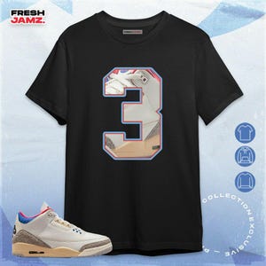 AJ 3 Seoul 2.0 Number 3 CM3 Unisex Shirt, Hoodie, Sweatshirt To Match Sneaker