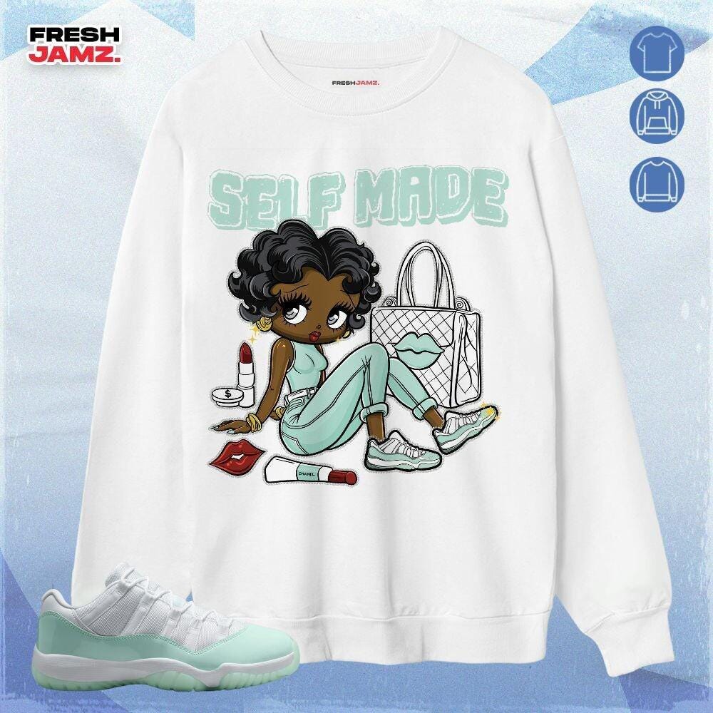 AJ 11 Low Igloo Sneaker Girl Selfmade Unisex Shirt, Hoodie, Sweatshirt to  Match Sneaker - Etsy, image size:1000x1000