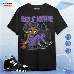 AM CB 94 Black Pure Purple Sneaker Girl Nail Unisex Shirt, Hoodie, Sweatshirt To Match Sneaker