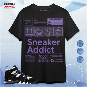 AM CB 94 Black Pure Purple Sneaker Addict Unisex Shirt, Hoodie, Sweatshirt To Match Sneaker