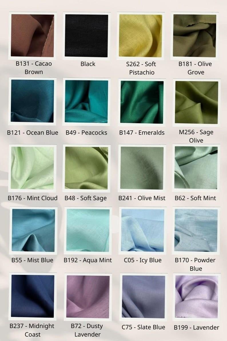 Linen Loungewear Set with Black Trim, Luxury Linen Pajama Set, Minimalist Homewear, Elegant Relaxed Fit Lounge Outfit image 9