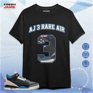 AJ 3 Rare Air Number 3 CM3 Name Unisex Shirt, Hoodie, Sweatshirt To Match Sneaker