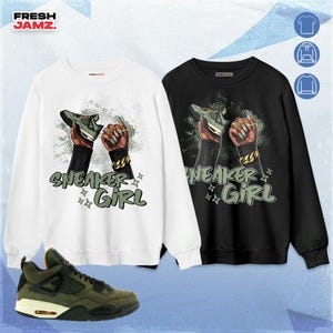 AJ 4 Undefeated Sneaker Girl Nail Unisex Shirt, Hoodie, Sweatshirt, Socks, Hat To Match Sneaker