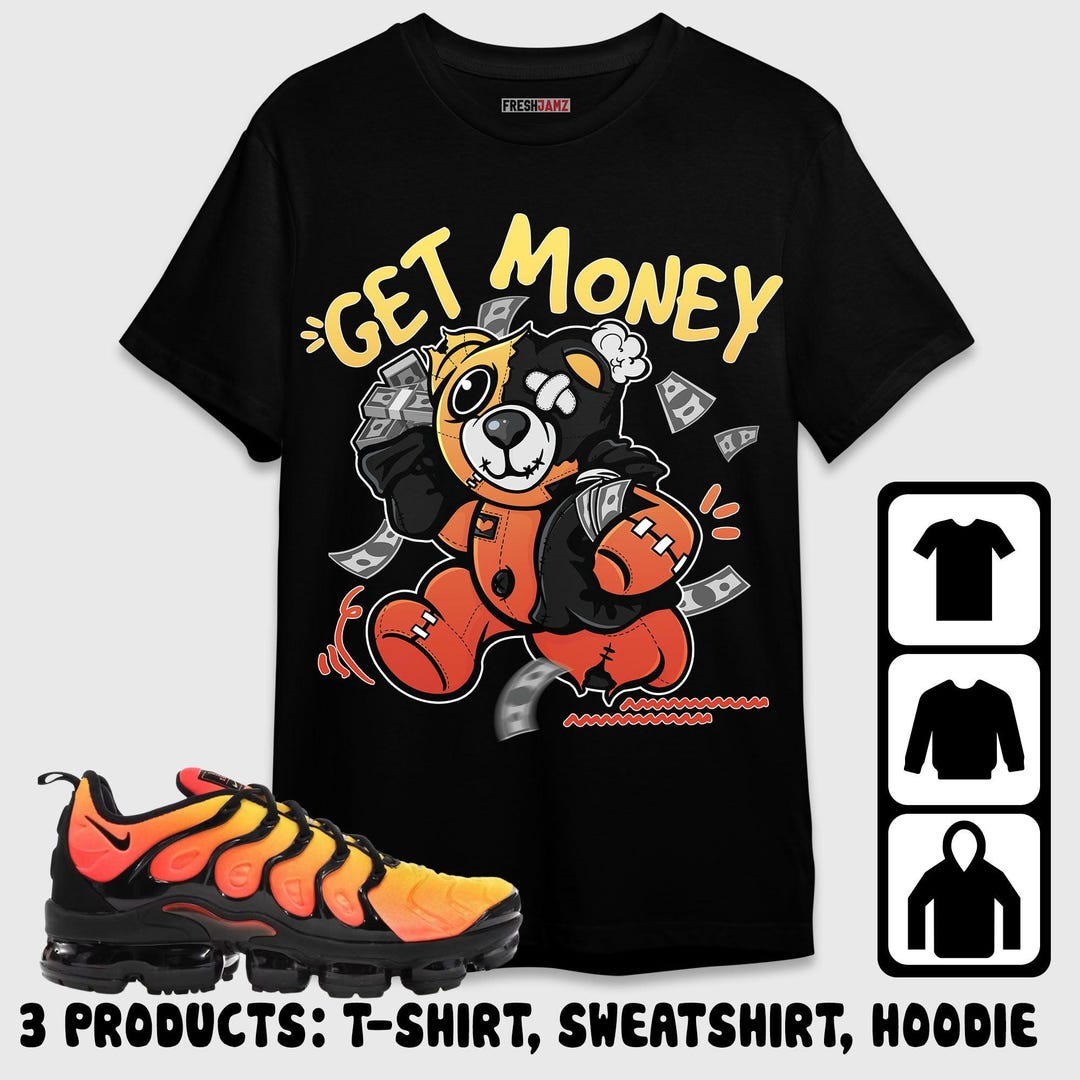 orange vapormax shirt