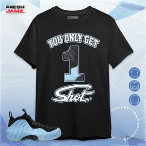 Air Foamposite Psychic Blue jetzt oder nie Unisex Shirt, Hoodie, Sweatshirt To Match Sneaker