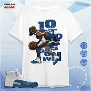 AJ 12 French Blue All Ten Down Unisex Shirt, Hoodie, Sweatshirt To Match Sneaker
