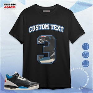 AJ 3 Rare Air Number 3 CM3 Custom Unisex Shirt, Hoodie, Sweatshirt To Match Sneaker