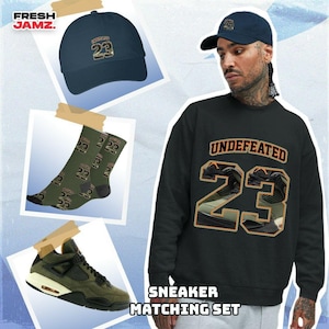 AJ 4 Undefeated Number CLP Number 23 CM4 Name Unisex Shirt, Hoodie, Sweatshirt, Socks, Hat To Match Sneaker
