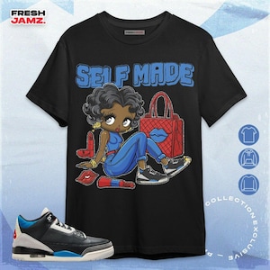 AJ 3 Rare Air Sneaker Girl Selfmade Unisex Shirt, Hoodie, Sweatshirt To Match Sneaker