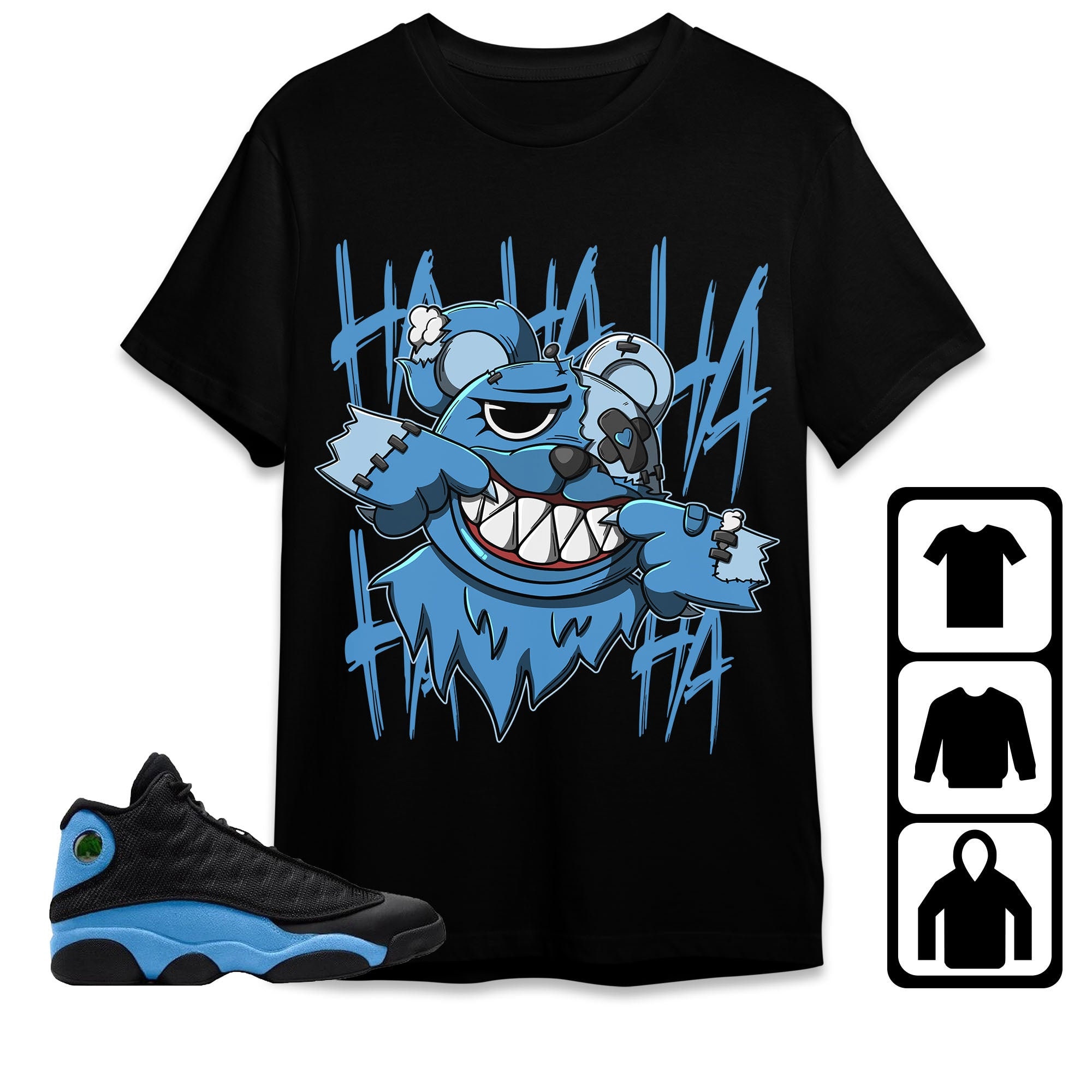 Jordan 13 black blue deals