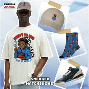 AJ 3 Rare Air No Safe Place Unisex Shirt, Hoodie, Sweatshirt, Hat, Sock To Match Sneaker, Trust No One Collection