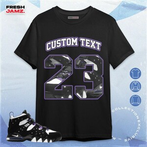AM CB 94 Black Pure Purple Number 23 CM94 Custom Unisex Shirt, Hoodie, Sweatshirt To Match Sneaker