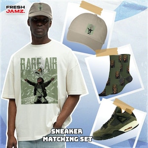 AJ 4 Undefeated Rare Air Unisex Shirt, Hoodie, Sweatshirt, Socks, Hat To Match Sneaker