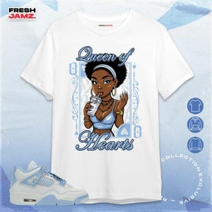 AJ 4 Forget Me Not Queen Of Hearts Unisex Shirt, Hoodie, Sweatshirt To Match Sneaker