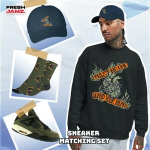 AJ 4 Undefeated Guard Your Heart Unisex Shirt, Hoodie, Sweatshirt, Hat, Sock To Match Sneaker, Trust No One Collection