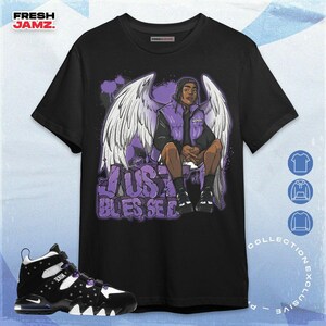 AM CB 94 Black Pure Purple Just Blessed Unisex Shirt, Hoodie, Sweatshirt To Match Sneaker