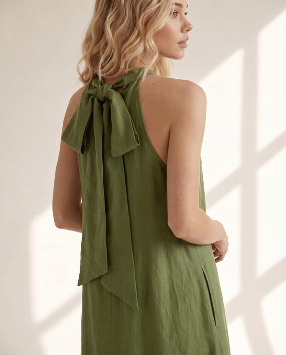guest in residence knit dresses Palazzo Dress in Burnt Sienna Combo Reese Flowy Scarf Print Midi w/Tie Belt main image 1