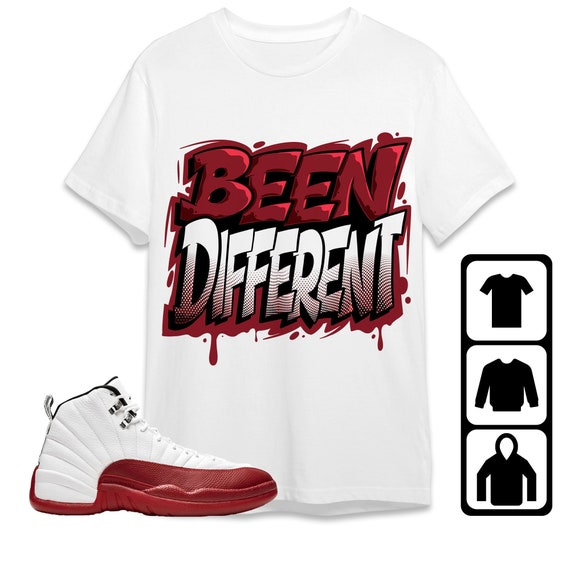 Jordan 12 Cherry Unisex T shirt Tee Sweatshirt Hoodie Become