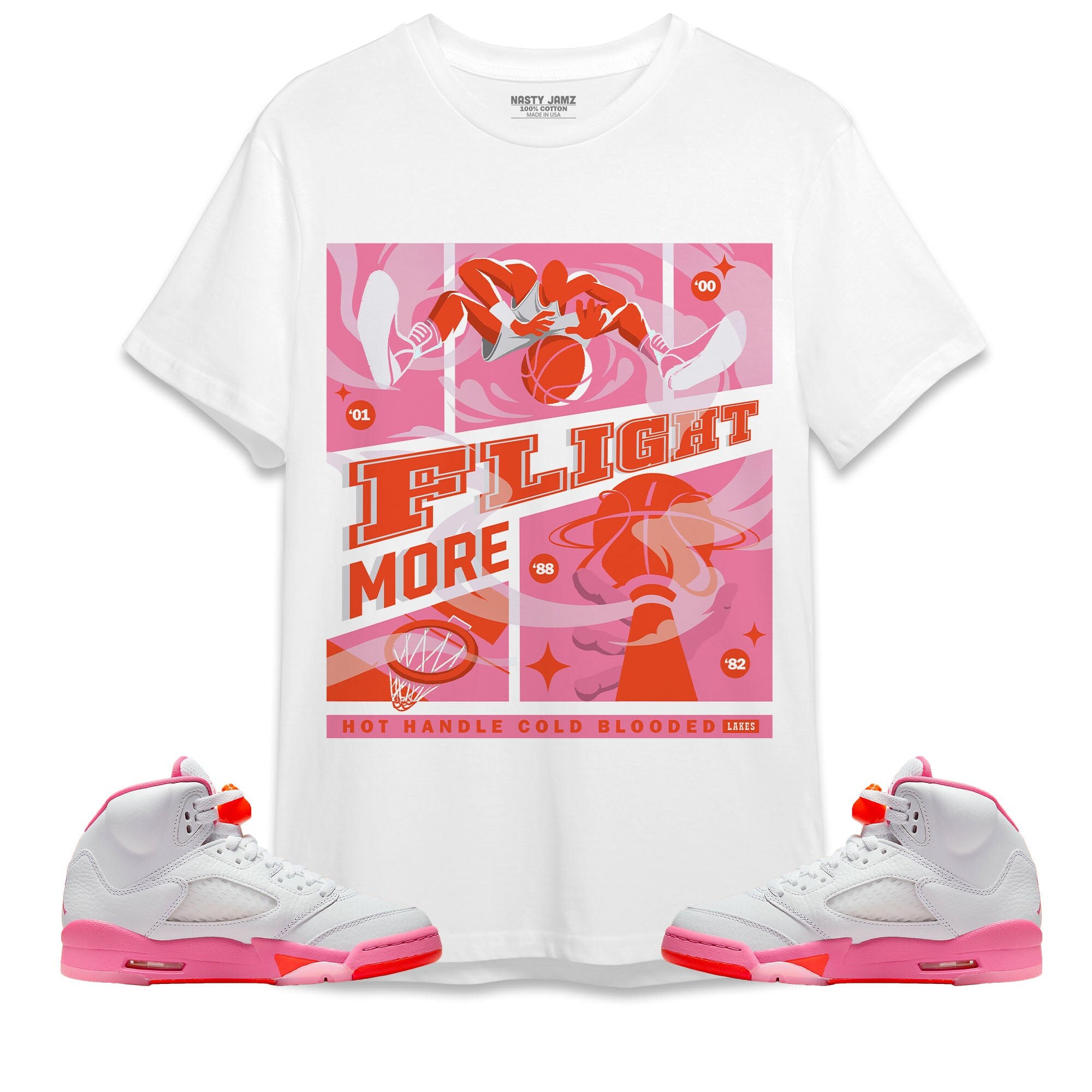 digital pink jordan shirt