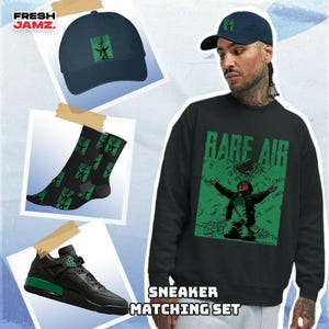 Spizike Pine Green Black Anthracite Rare Air Unisex Shirt, Hoodie, Sweatshirt, Hat, Sock To Match Sneaker