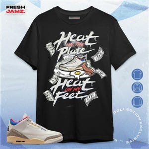 AJ 3 Seoul 2.0 Sneaker Breakfast Unisex Shirt, Hoodie, Sweatshirt To Match Sneaker