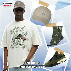 AJ 4 Undefeated Sneaker Breakfast Unisex Shirt, Hoodie, Sweatshirt, Hat, Sock To Match Sneaker
