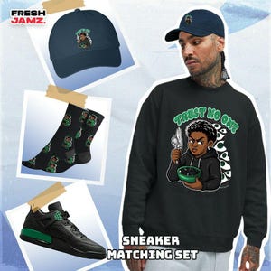 Spizike Pine Green Black Anthracite No Safe Place Unisex Shirt, Hoodie, Sweatshirt, Hat, Sock To Match Sneaker, Trust No One Collection