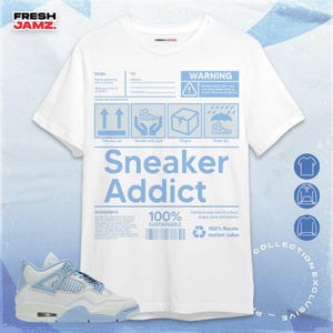 AJ 4 Forget Me Not Sneaker Addict Unisex Shirt, Hoodie, Sweatshirt To Match Sneaker