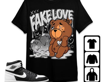 Sudadera blanca fake love hotsell
