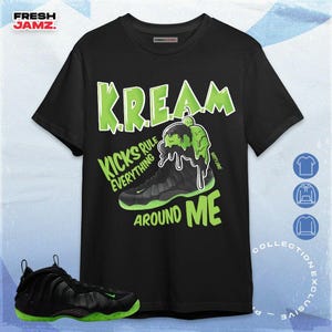 Air Foamposite One Black Volt Kream Sneaker Unisex Shirt, Hoodie, Sweatshirt To Match Sneaker