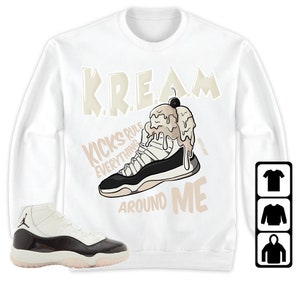 Jordan 11 Neapolitan Unisex T-Shirt, Tee, Sweatshirt, Hoodie, Kream Sneaker, Shirt To Match Sneaker