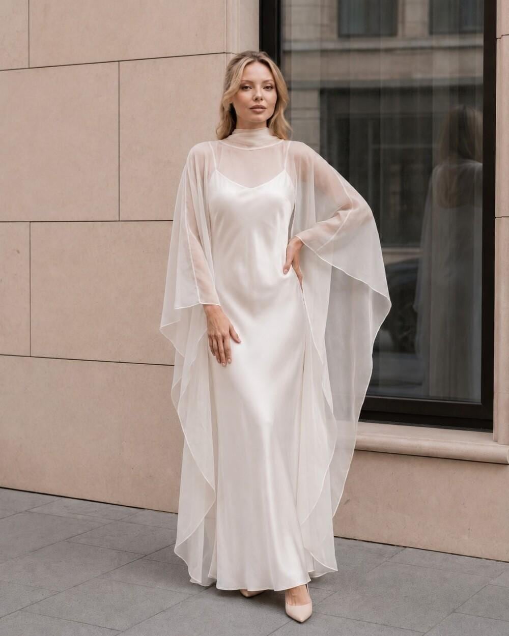 Chiffon Overlay Dress